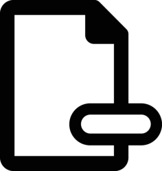 Delete Document Stencil Svg Design File, Free Vectors File